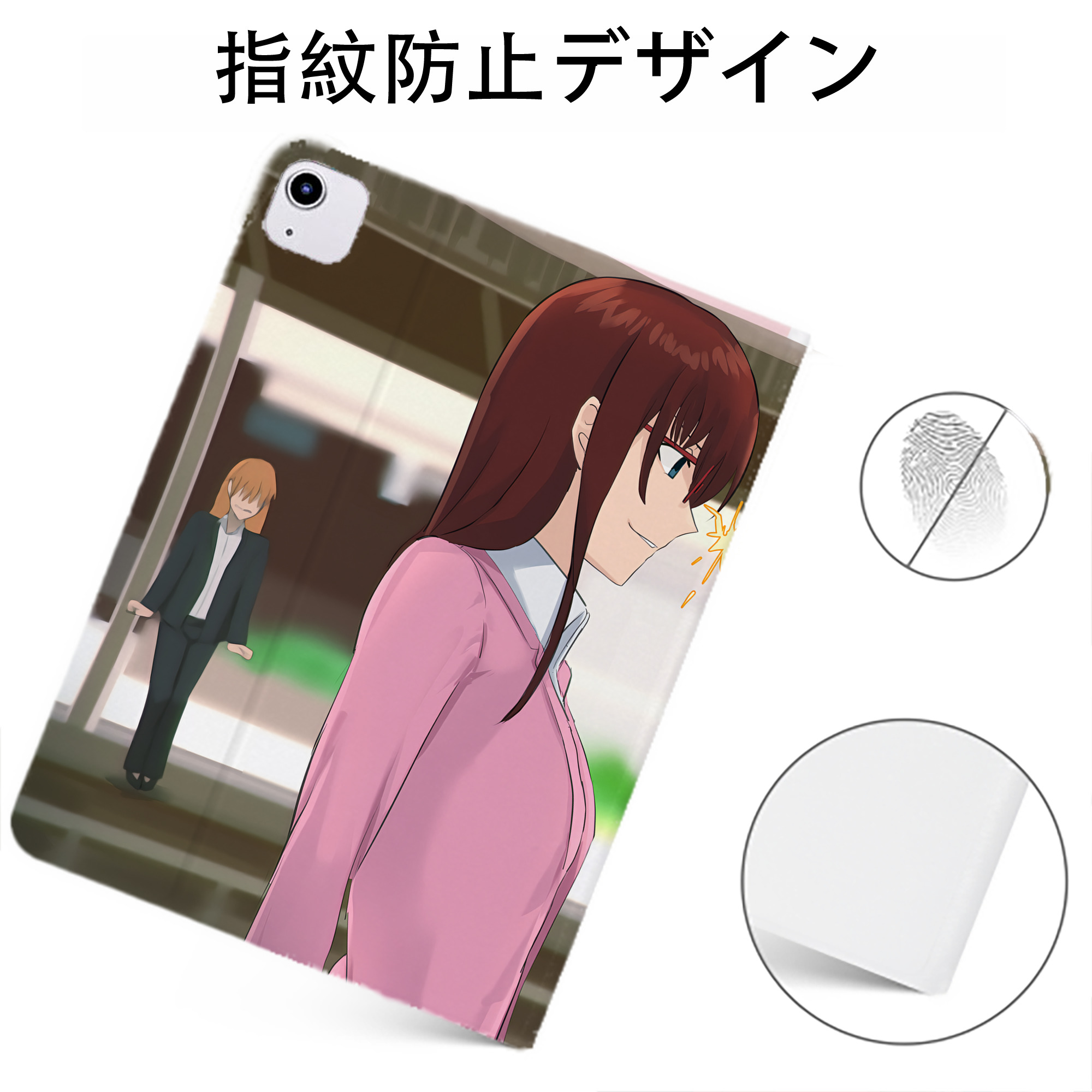 （画像用） EVA 新世紀エヴァンゲリオン IPadケース ペンホルダー付き ブックスタイルデザイン